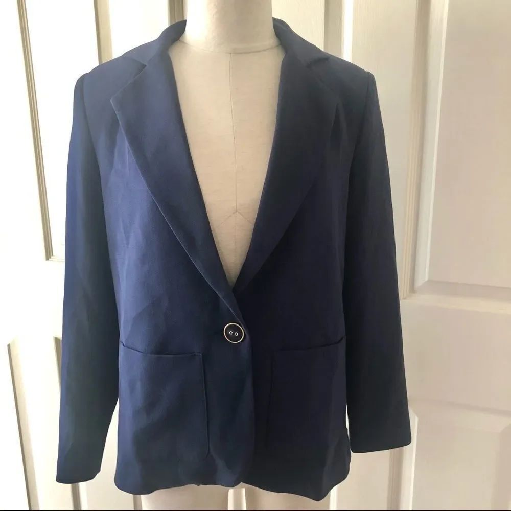 Draper’s and Damon’s navy sleeve blazer SP - Picture 10 of 10